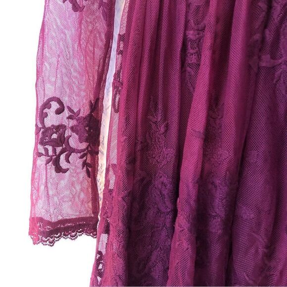 4 for $20 Forever21 Floral Lace Skater Dress (S) - Picture 6 of 13